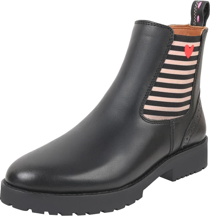 Crickit Chelsea boots 'Simba' zwart