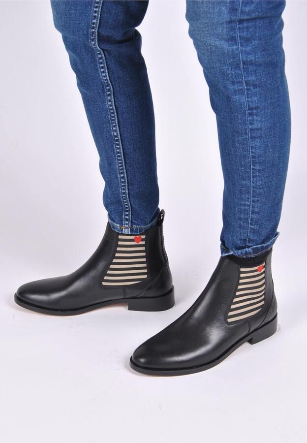 Crickit Chelsea boots 'Suvi' gemengde kleuren zwart - Foto 5