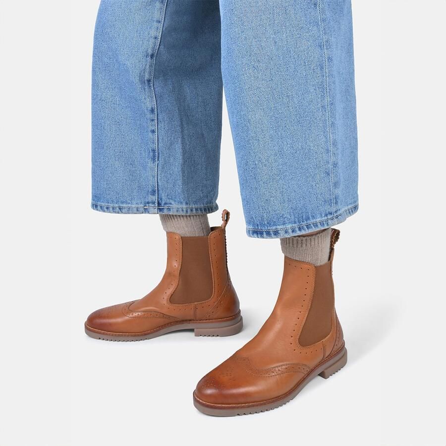 Crickit Chelsea boots 'Udine' cognac - Foto 2