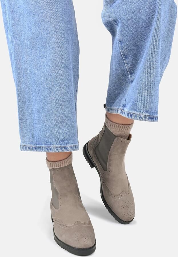 Crickit Chelsea boots 'UDINE' taupe - Foto 4