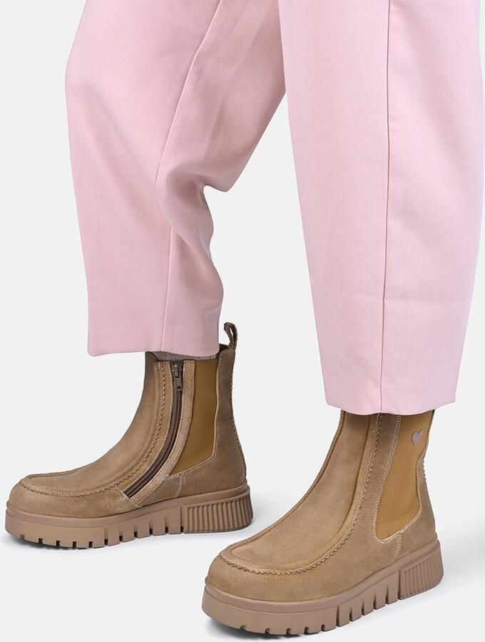 Crickit Chelsea boots 'ULDINA' camel - Foto 4