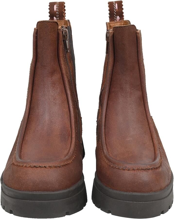 Crickit Chelsea boots 'Uldina' donkerbruin - Foto 4