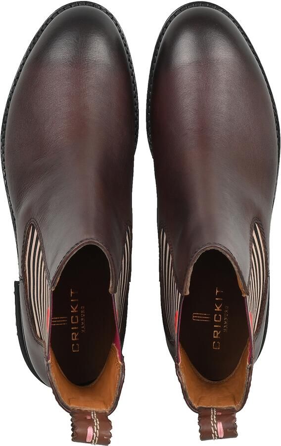 Crickit Chelsea boots 'Unna' crème bruin - Foto 5