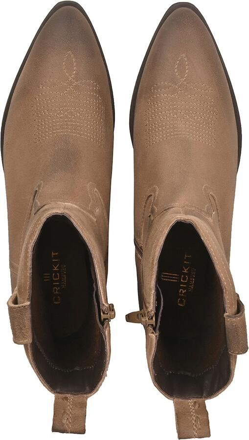 Crickit Enkellaarsje ' UBIS ' beige - Foto 6