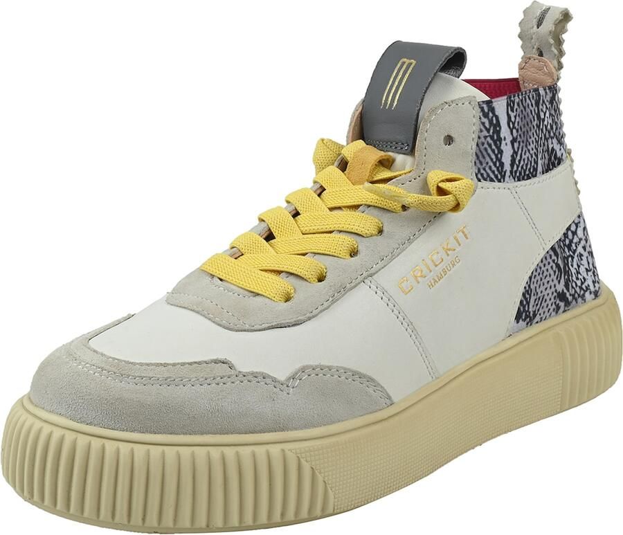 Crickit Sneakers hoog ' REBEKA ' wit