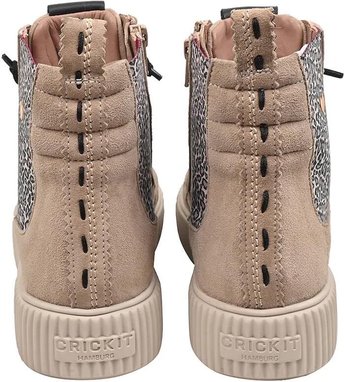 Crickit Sneakers hoog 'Sonia' beige lichtgrijs zwart - Foto 7