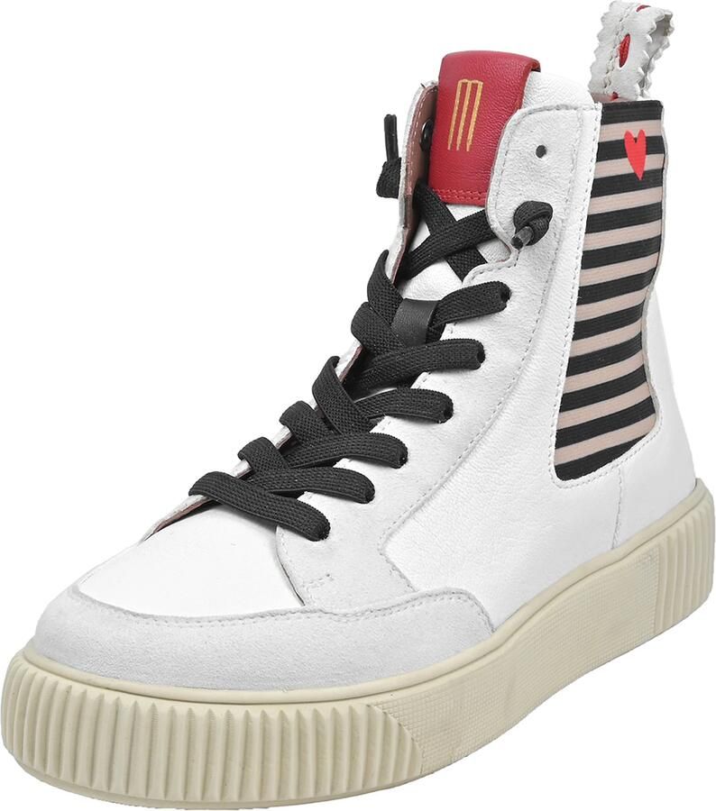 Crickit Sneakers hoog 'Sonia' wit