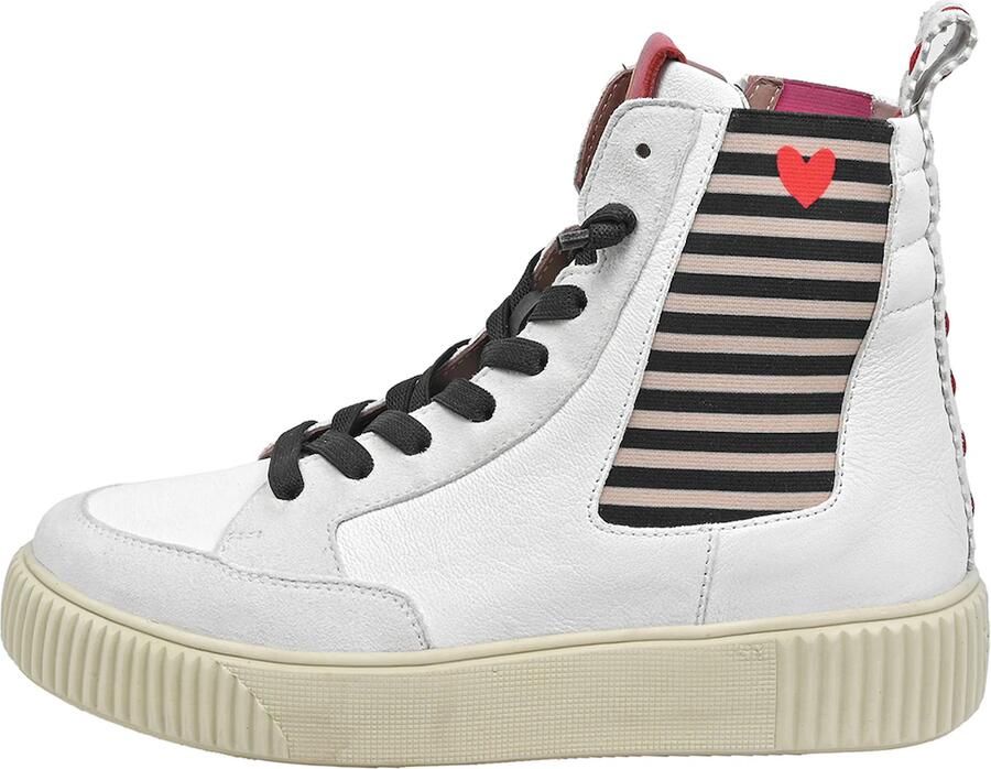 Crickit Sneakers hoog 'Sonia' wit - Foto 2