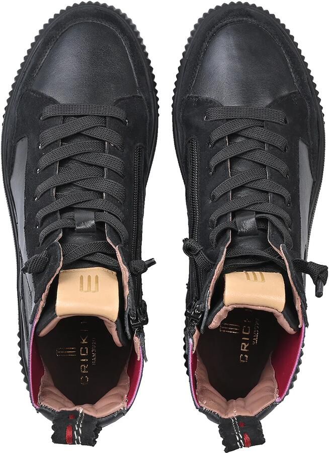 Crickit Sneakers hoog 'Sonia' zwart - Foto 3