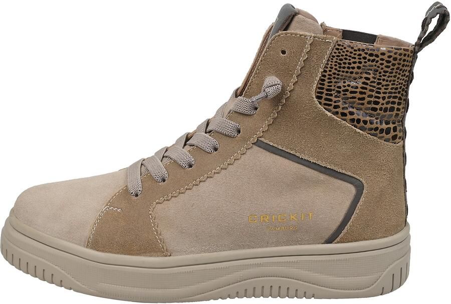 Crickit Sneakers hoog 'UBALDA' beige lichtbeige donkerbeige zwart - Foto 4