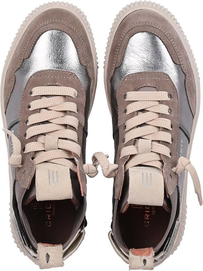 Crickit Sneakers hoog ' UMA ' grijs gemêleerd - Foto 4