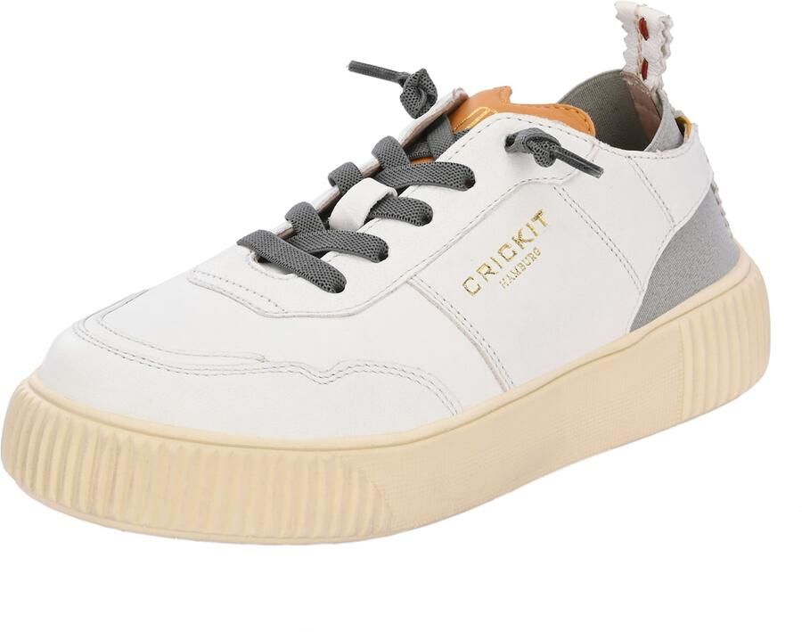 Crickit Sneakers laag 'OAKLI' beige grijs wit