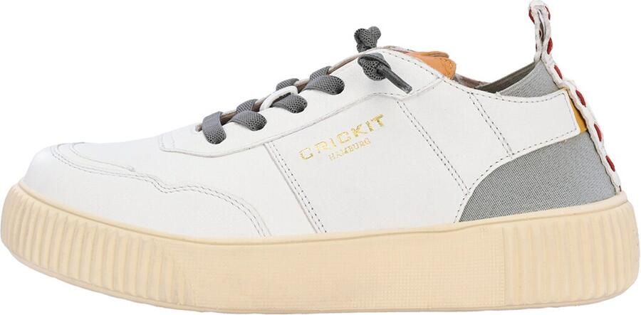 Crickit Sneakers laag 'OAKLI' beige grijs wit - Foto 4