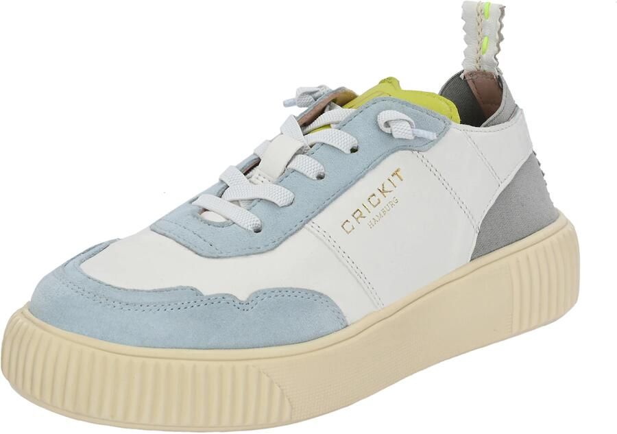 Crickit Sneakers laag 'OAKLI ' blauw geel grijs wit