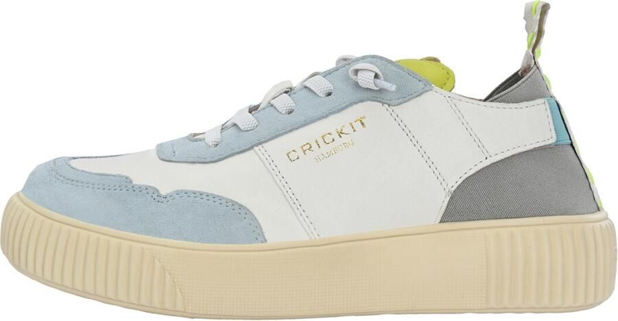 Crickit Sneakers laag 'OAKLI ' blauw geel grijs wit - Foto 4