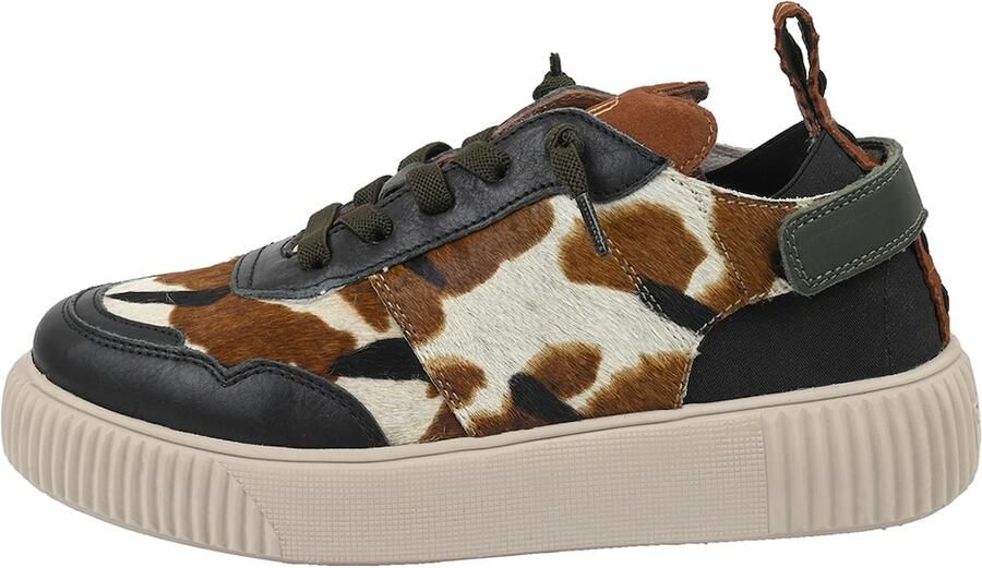 Crickit Sneakers laag ' PARIA ' lichtbeige bruin zwart - Foto 5