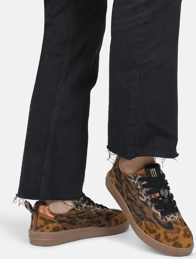 Crickit Sneakers laag 'RUNA' beige cognac zwart - Foto 2