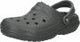 Crocs Pantoffels Classic Lined Clog tuinschoen slippers klomp met knuffelig nepleer - Thumbnail 5