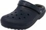 Crocs Pantoffels Classic Lined Clog tuin schoen slippers klomp met knuffelig nepleer - Thumbnail 6