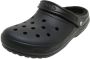 Crocs Pantoffels Classic Lined Clog tuinschoen slippers klomp met knuffelig nepleer - Thumbnail 8