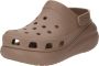 Crocs Classic Crush Clog 207521-2Q9 Vrouwen Bruin Slippers - Thumbnail 2