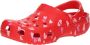 Crocs Klassieke Valentijnsdag Klompen Red Dames - Thumbnail 4