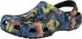 Crocs Classic Tie Dye Graphic Clog 205453 4SW Vrouwen Veelkleurig Slippers - Thumbnail 4