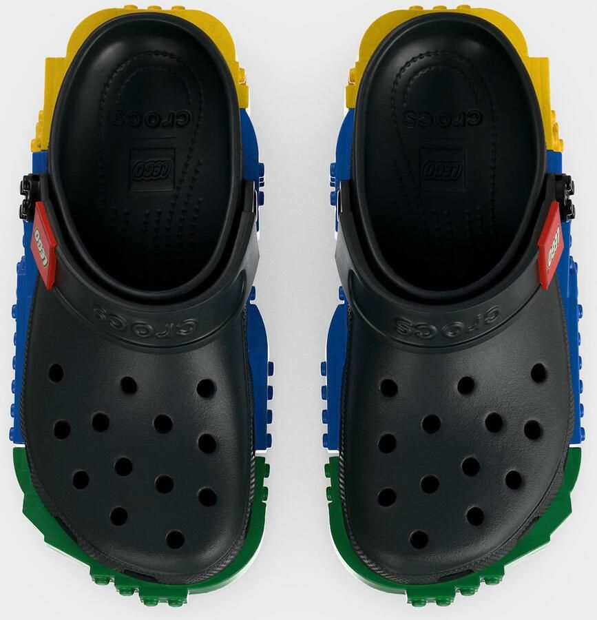 Crocs Clogs '4LW System' royal blue koningsblauw mosterd rood zwart - Foto 5