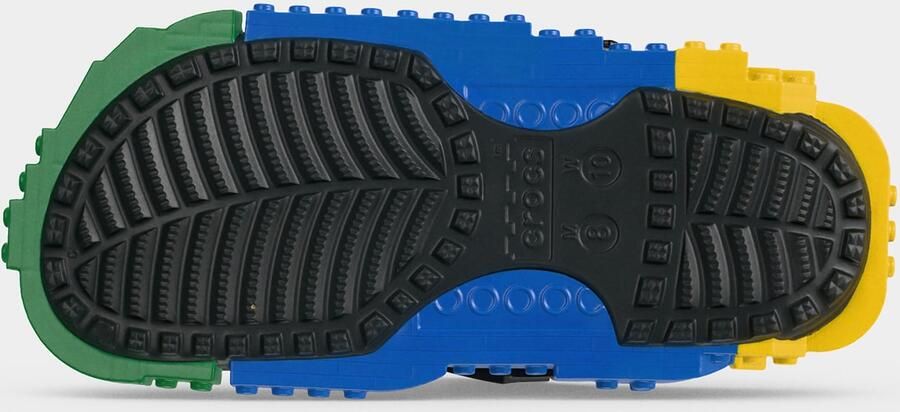 Crocs Clogs '4LW System' royal blue koningsblauw mosterd rood zwart - Foto 6