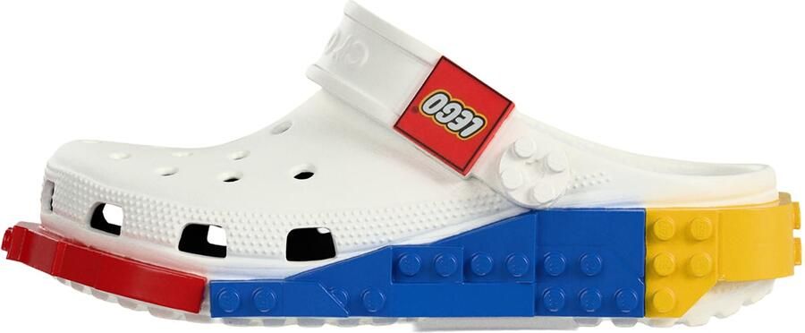 Crocs Clogs '4LW System' royal blue koningsblauw mosterd wit - Foto 11