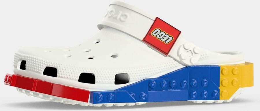 Crocs Clogs '4LW System' royal blue koningsblauw mosterd wit - Foto 10