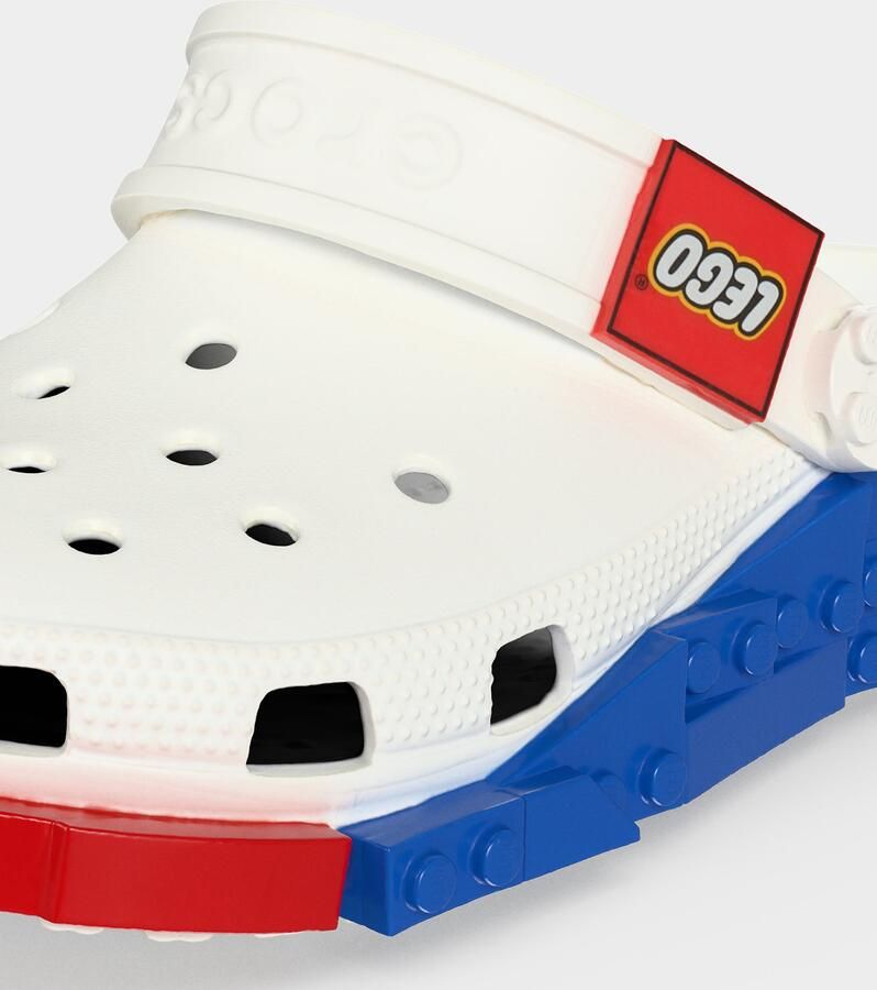 Crocs Clogs '4LW System' royal blue koningsblauw mosterd wit - Foto 8