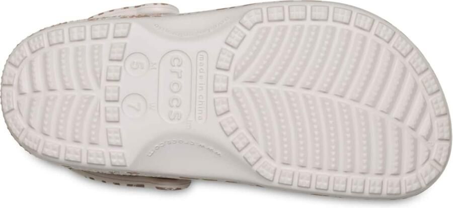 Crocs Classic Pop Animal Klompen Beige - Foto 7