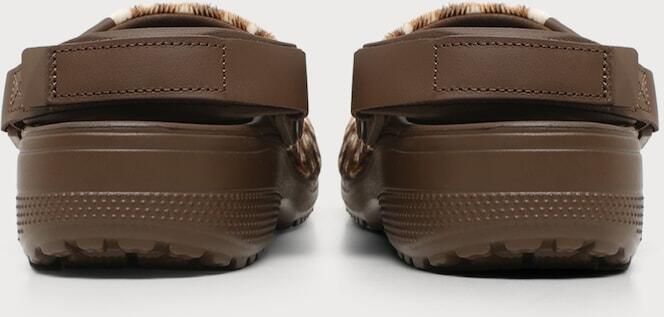 Crocs Clogs 'Classic' bruin ombergrijs wit - Foto 6