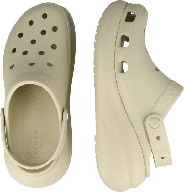 Crocs Classic Crush Slides & Sandalen in beige formaten: 37 38 - Foto 17