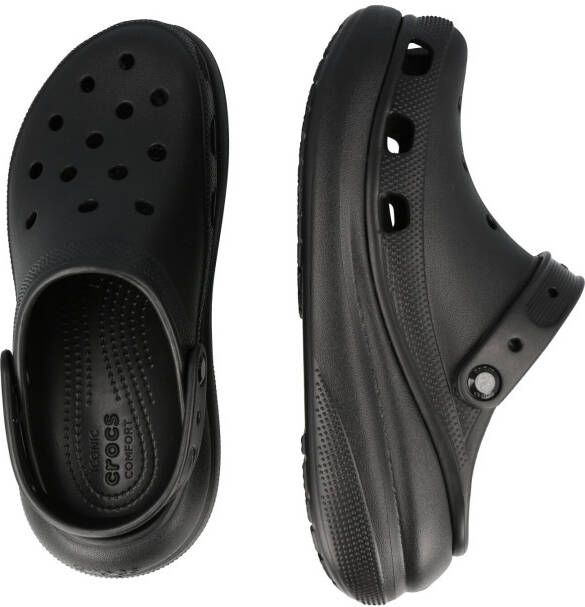 Crocs Classic Crush Clog Gedurfd ontwerp en extra hoogte Black Dames - Foto 14