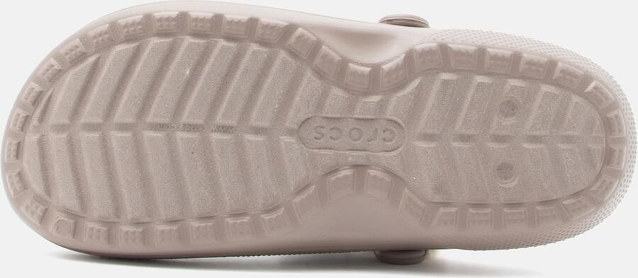 Crocs Classic Fleece Lined Clog Dames Clogs beige - Foto 8