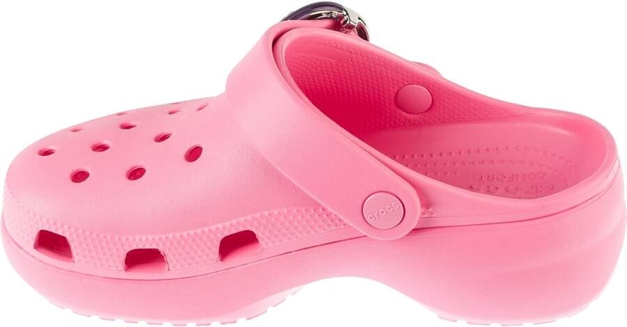Crocs Classic Platform Dipped Buckle Clog Vrouwen Roze Slippers - Foto 7