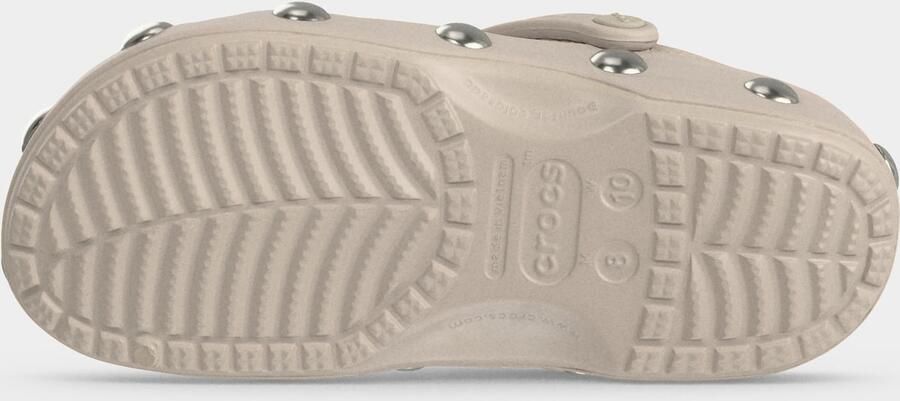 Crocs Classic Big Studded Klompen Beige - Foto 6