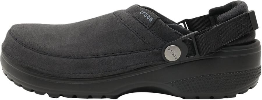 Crocs Classic Crafted Vegan Suede Clog Sandalen maat M10 W12 zwart - Foto 7