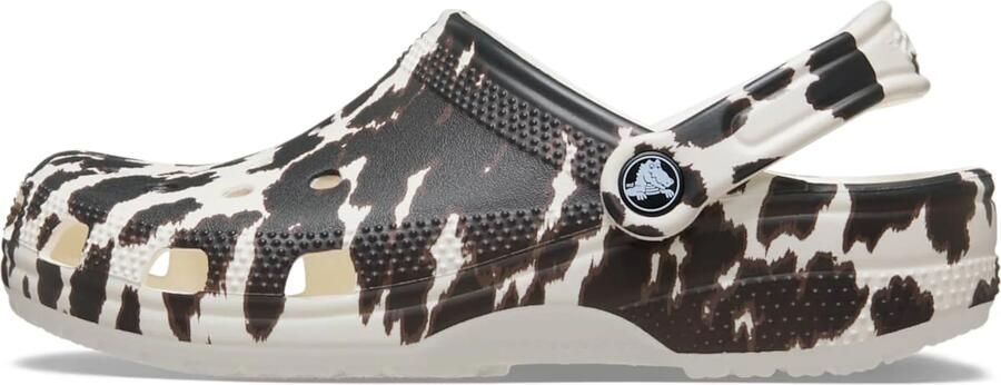 Crocs Classic Pop Animal Klompen Wit Zwart - Foto 2