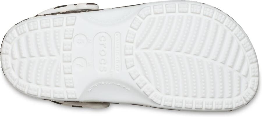 Crocs Classic Pop Animal Klompen Wit Zwart - Foto 7