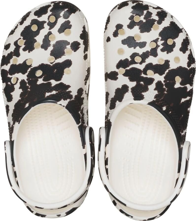 Crocs Classic Pop Animal Klompen Wit Zwart - Foto 4