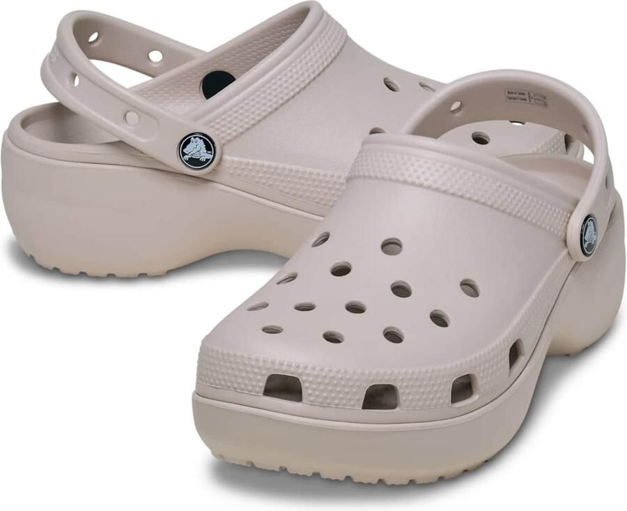Crocs Classic Platform Clog-sandalen om gewoon aan te trekken - Foto 2
