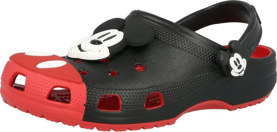 Crocs Clogs 'Mickey Mouse' vuurrood zwart wit - Foto 3