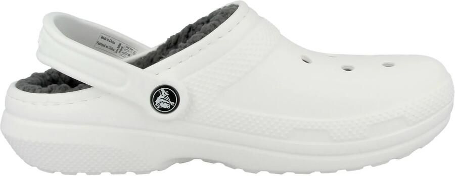 Crocs Pantoffels Classic Lined Clog Tuinclogs slippers clogs met knuffelig faux-bont - Foto 9