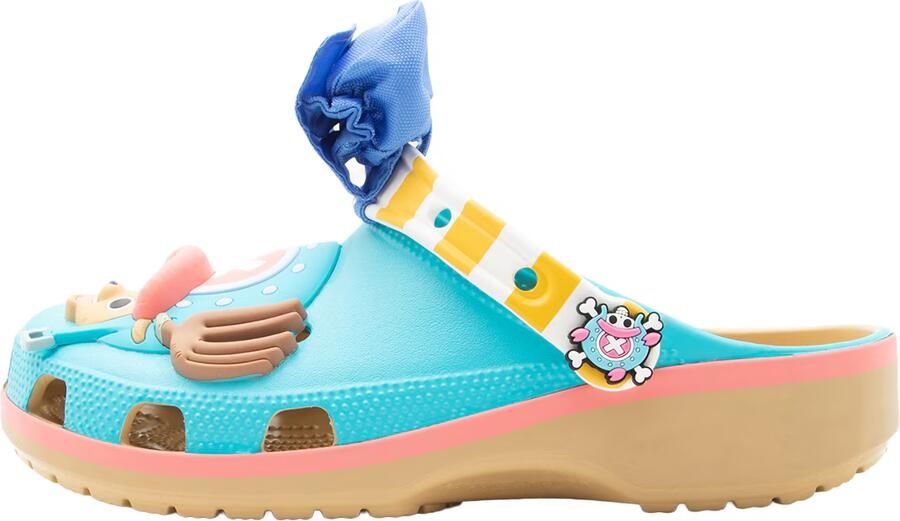 Crocs Klompen Sabots Classic Clog X One Piece Chopper bleu ciel - Foto 2