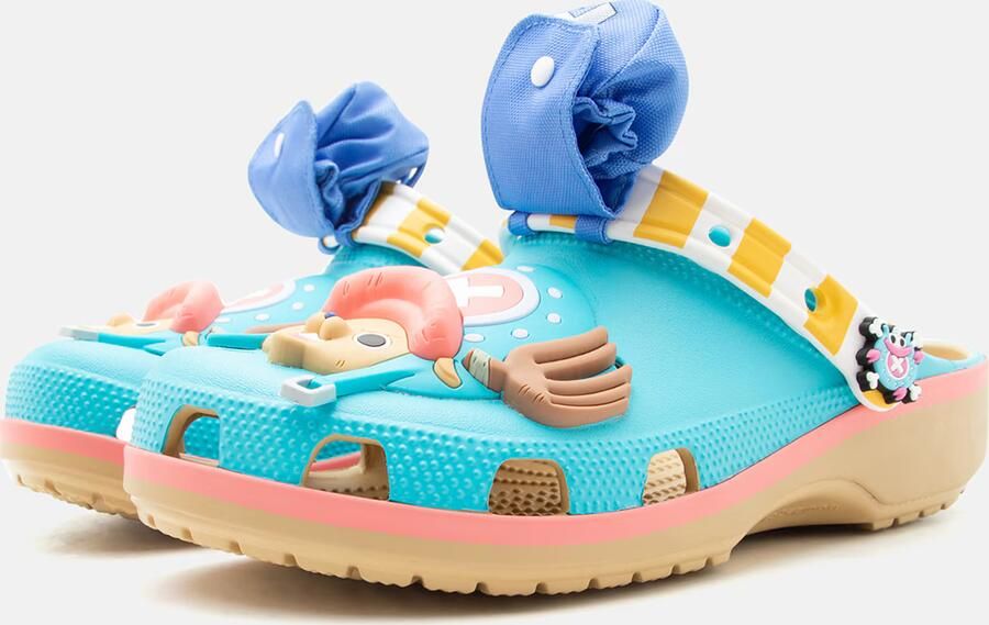 Crocs Klompen Sabots Classic Clog X One Piece Chopper bleu ciel - Foto 5
