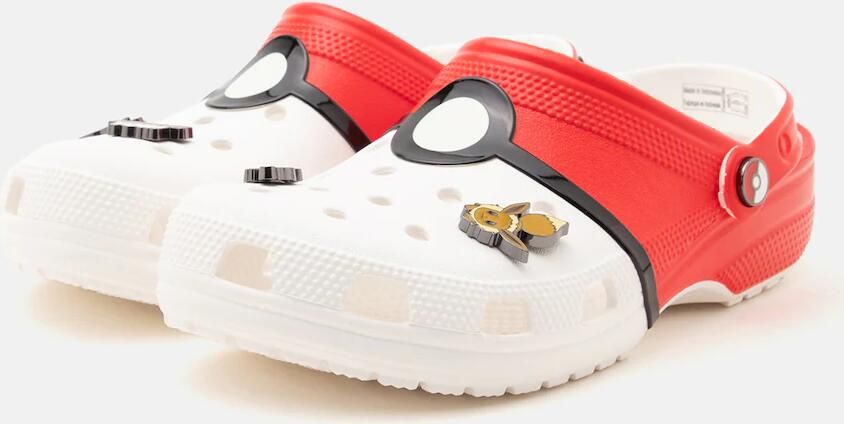 Crocs Clogs 'Pokemon Poke Ball Cls' rood zwart offwhite - Foto 2