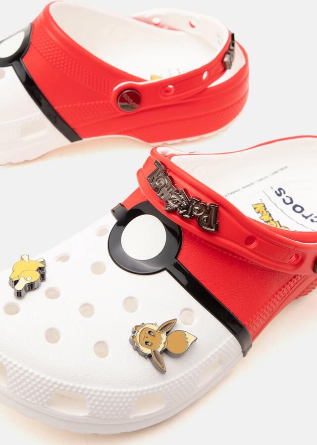 Crocs Clogs 'Pokemon Poke Ball Cls' rood zwart offwhite - Foto 6